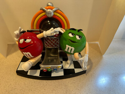 アメコミ m&m's JUKEBOX ROCK'N'ROLLCAFE dispenser M&M's ROCK 'N ROLL CAFE Jukebox Collectible Candy Dispenser