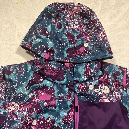 North Face Freedom Extreme Insulated Lagoon Constellation Camo Coat Girls L14/16 - Picture 2 of 23