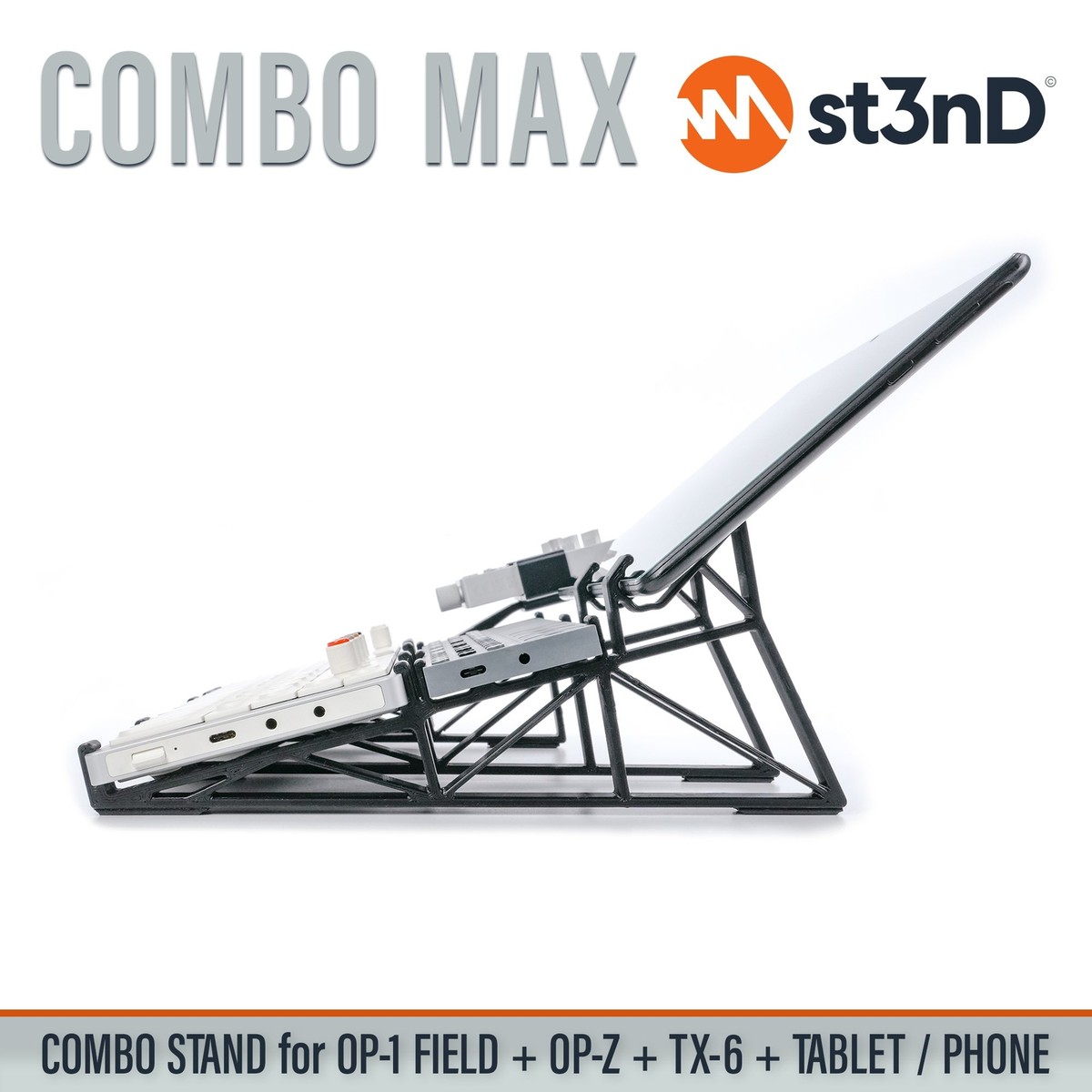 WHAT WE WANT × Geek Field _ Geek stand COMBO MAX STAND for Teenage Engineering OP-1 FIELD/OP-XY +