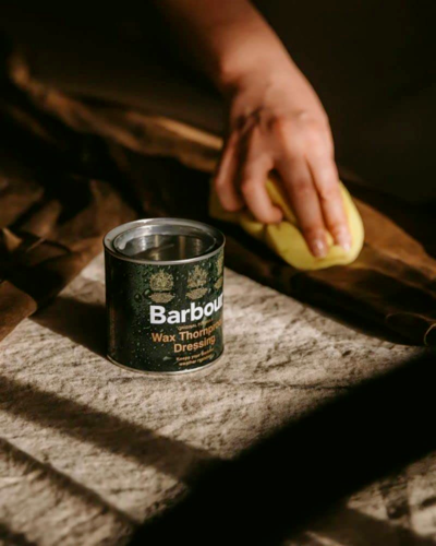 Barbour Wax Thornproof Dressing Tin For Rewaxing Your Barbour Jacket 200ML
