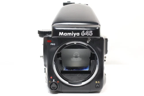 Mamiya 645 PRO Medium Format Film Camera AE Prism Finder From Japan
