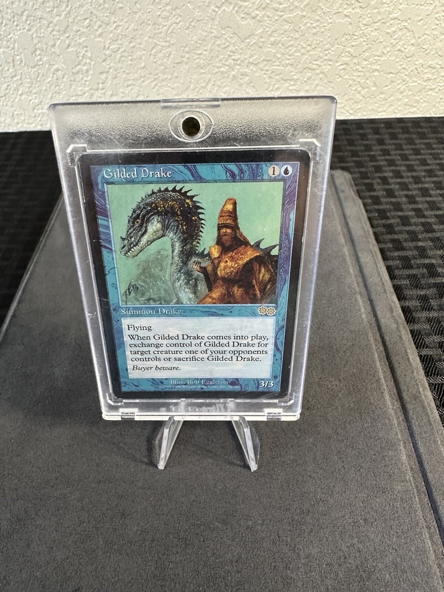 Gilded Drake - Urza's Saga (USG) LP MTG Magic | eBay