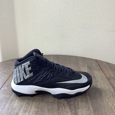 Nike Zoom Code Elite 3/4 Shark Black Football 603370-002 Men Size 12.5 RARE