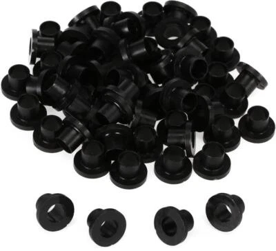 Danmar 50 Pack Nylon Tension Rod Washers – Black - to fit 7/32" diameter rods