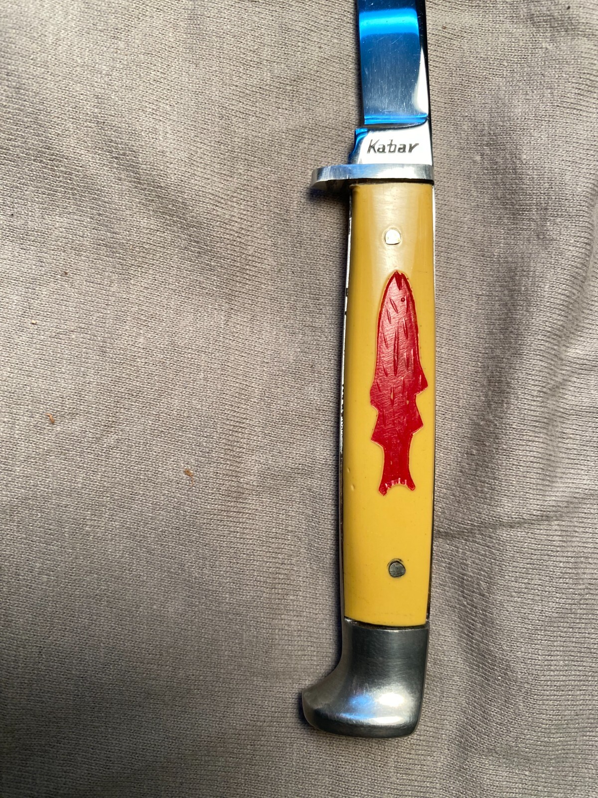 L L Bean Trout Knife with Original sheath Reel, Heddon, , Boat, Garcia