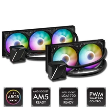 DARKROCK D240/360 CPU Liquid Cooler with 240/360mm Radiator For AMD Intel