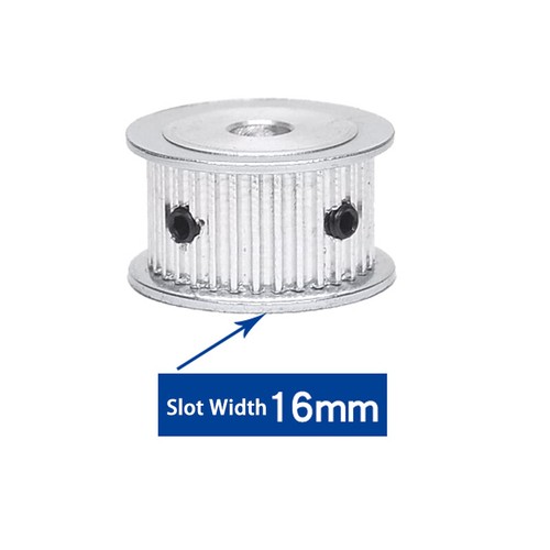 3M Timing Belt Pulley 12T-36T AF Type Synchronous Wheel Bore 4mm-20mm Width 16mm - Picture 5 of 9