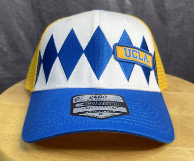 New UCLA Colosseum Snap Back Mesh Mid Profile Structured Salesman Sample