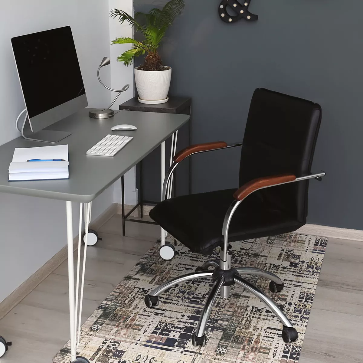 Boho stool 2024 for desk