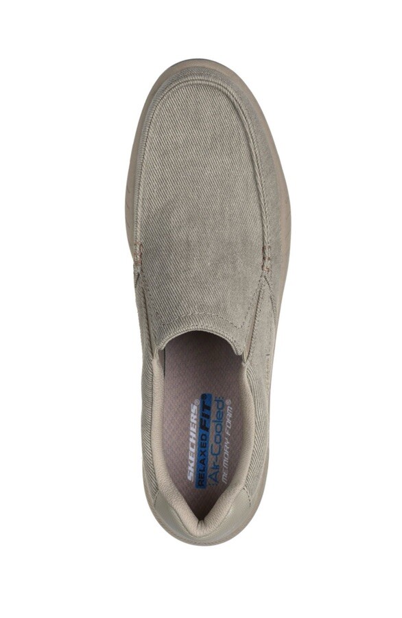 Skechers Mens Shoe Cohagen Vierra Relaxed Fit Slip-On Casual  display picture 1