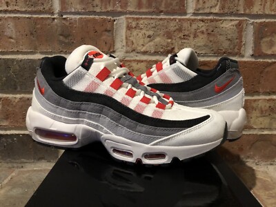 New 8 Nike Air Max 95 Comet QS Japan Summit White Chile Red Men New 8 Nike Air Max 95 Comet QS Japan Summit White Chile Red Men