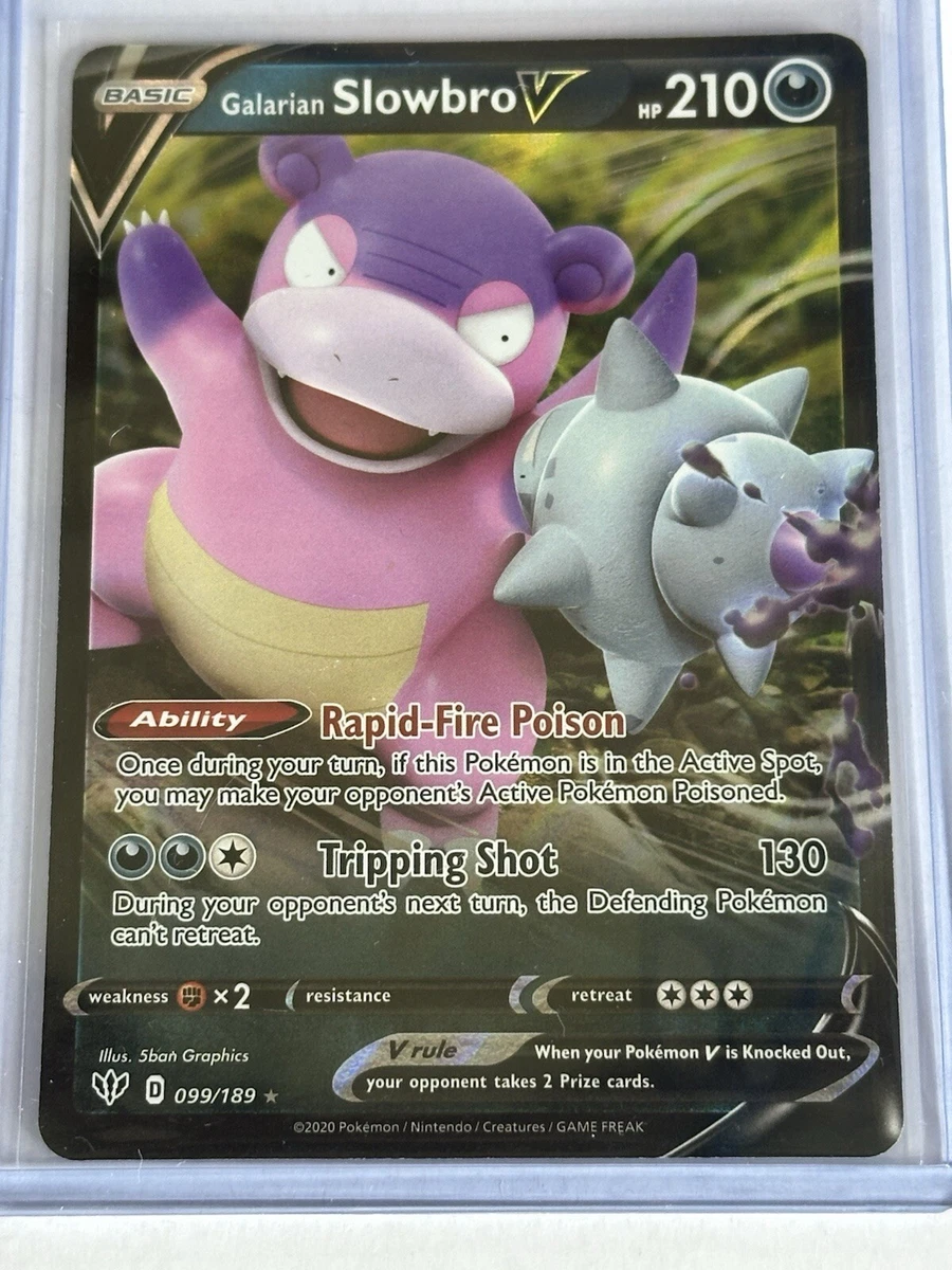25+ Galarian Slowbro V Pokémon TCG Cards for sale | Updated Sep 2026