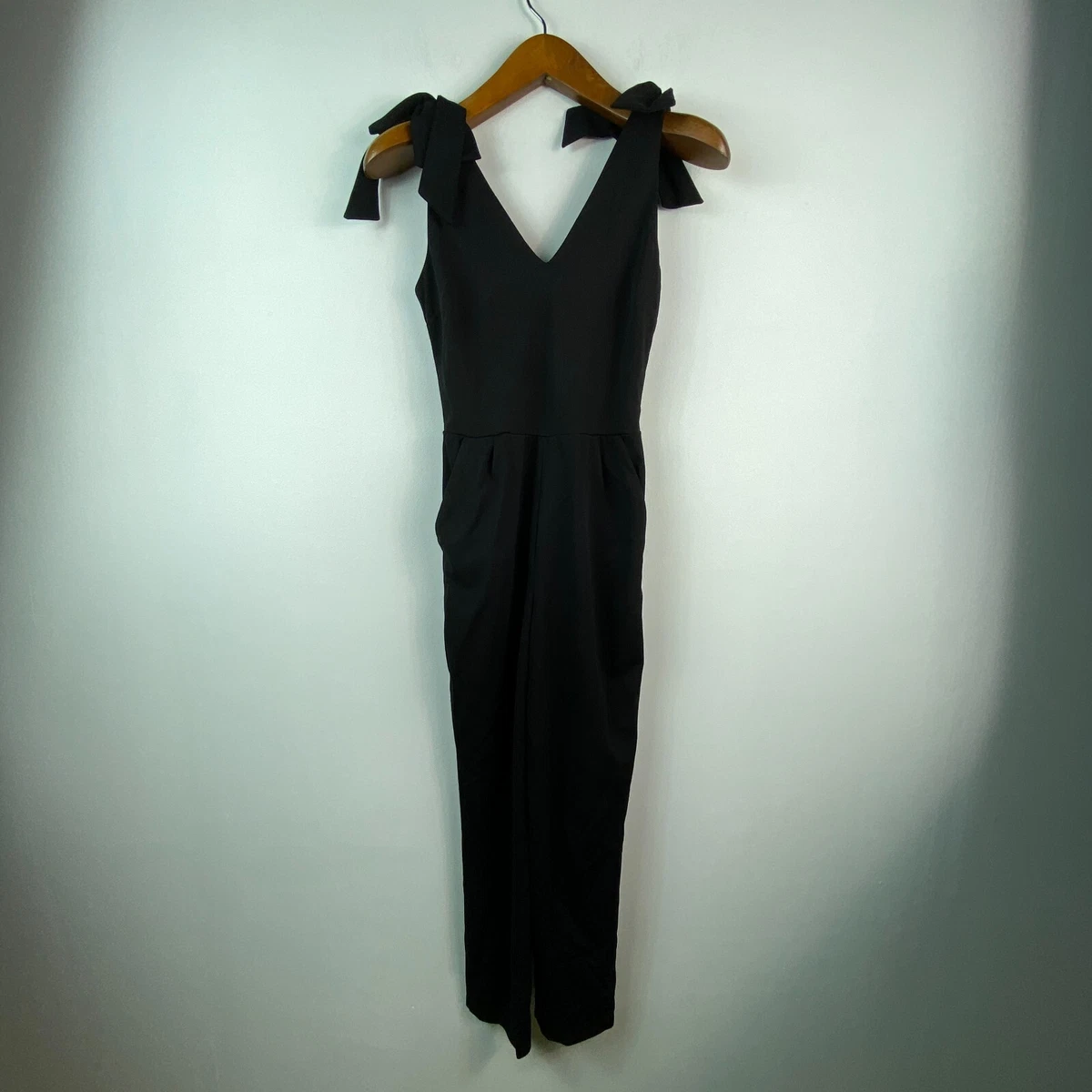 Aqua bow hotsell detail jumpsuit