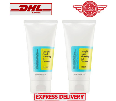2X 150ML COSRX Low pH Good Morning Gel Cleanser Balance Skin pH Level Face Wash