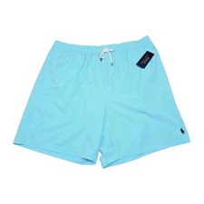 Polo Ralph Lauren Men  s Big  Tall Blue Swim Trunks Lined Shorts NWT