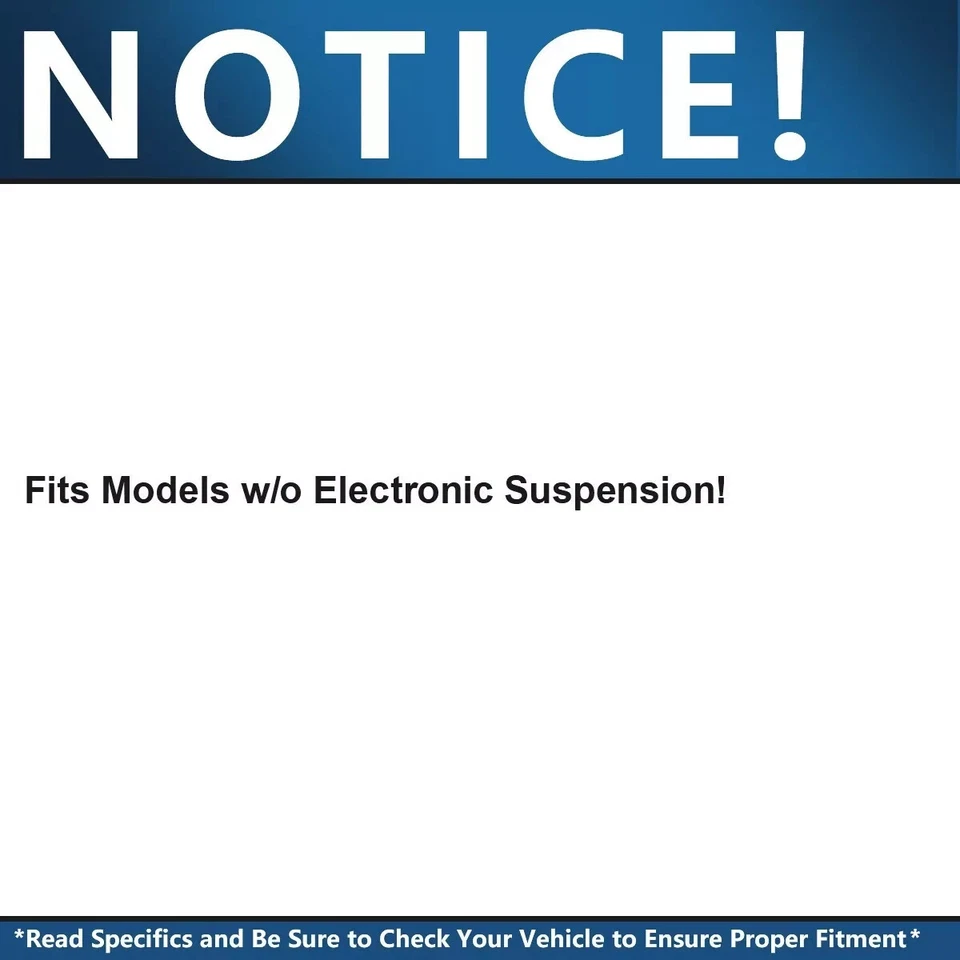 Front Strut + Rear Shock Absorbers for 2007-2013 Chevy GMC Silverado Sierra 1500 - Image 2 of 4