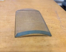 Bevelled Glass Convex  Suitable Carriage Clock Glass. 7.5mm x 4.2mm