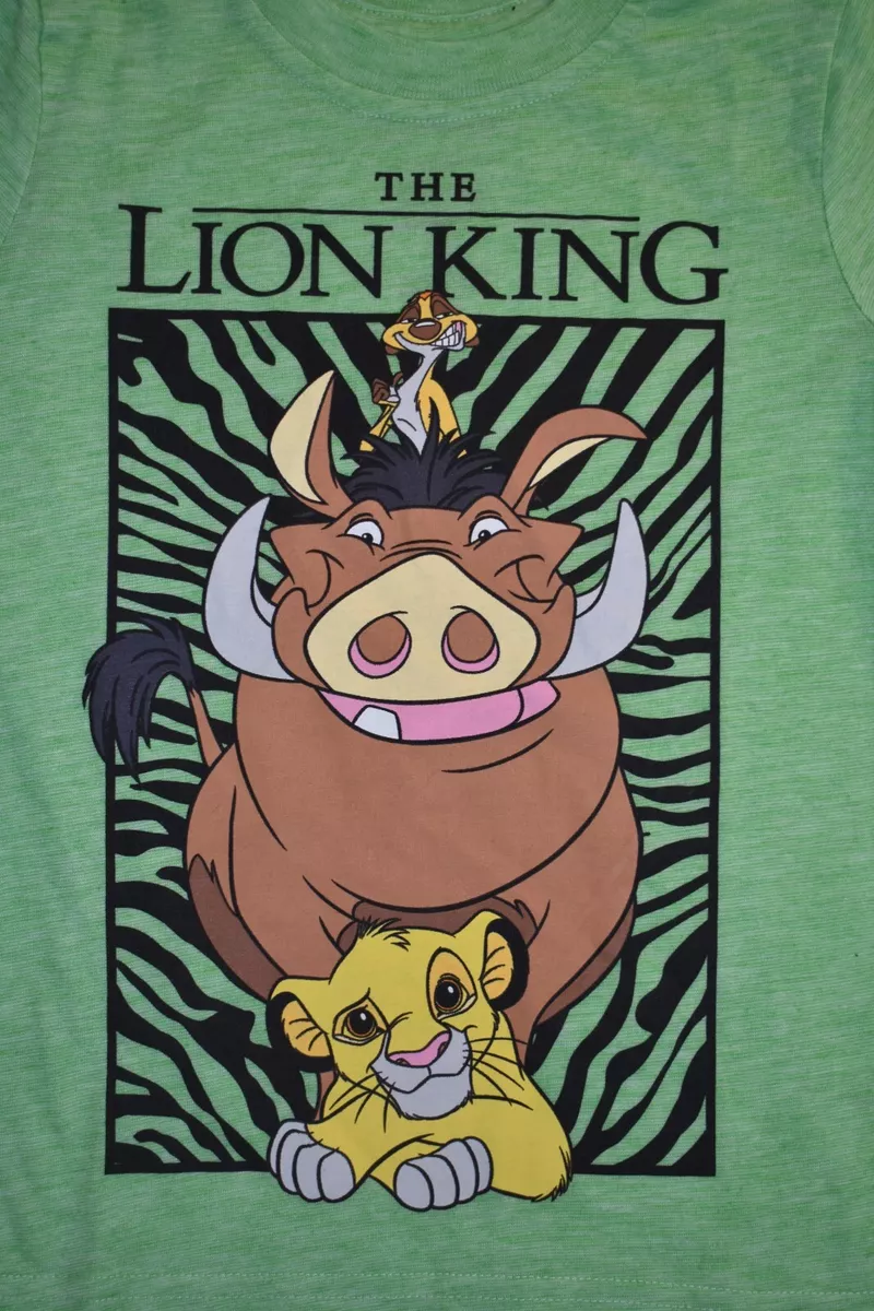 Jumping Beans Boys Disney The Lion King Simba Timon Pumbaa Tee