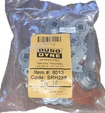 Lot of 10 Duro Dyne SRH288 #8013 3/8" Handle Regulators (Frame, Gasket, Nut) NIB