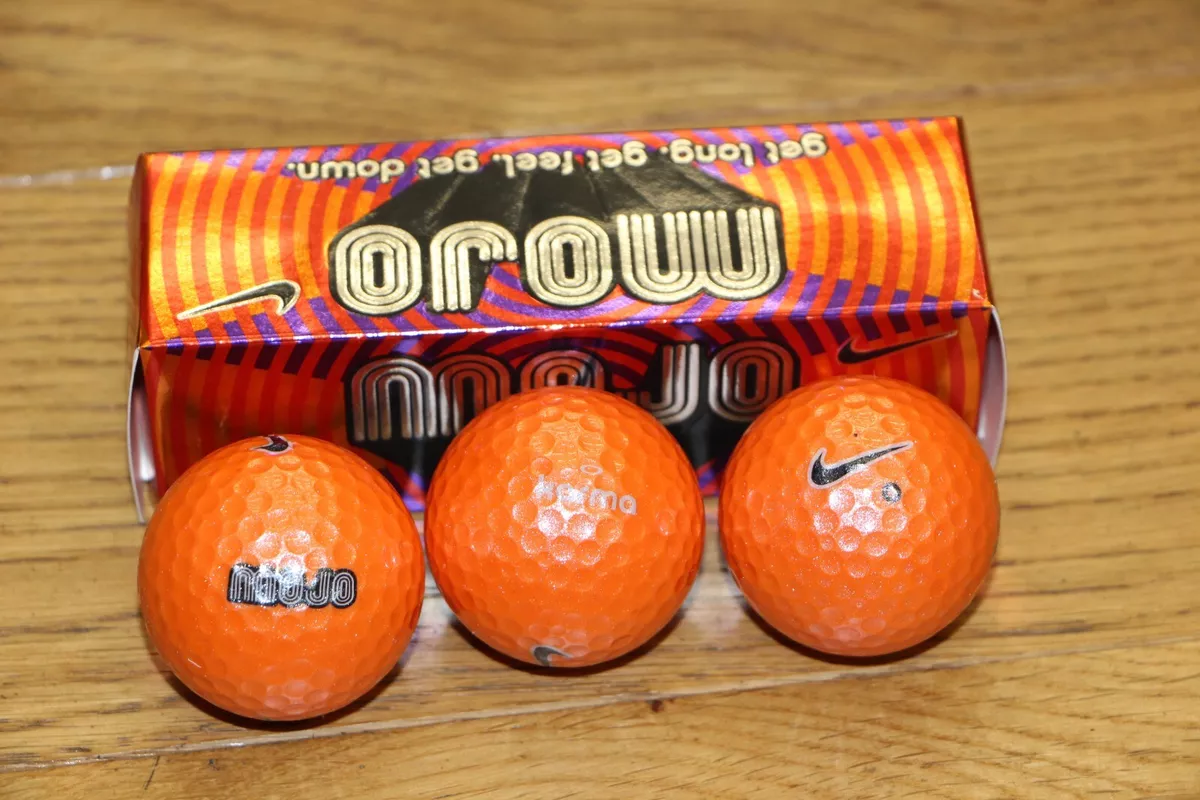 Orange nike store golf balls