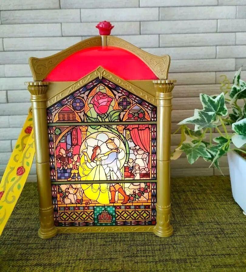 ❤️海外限定❤️3Dディスプレイ✨両面クッキー型 置物 POP✨装飾インテリア Beauty and the Beast Popcorn Bucket Tokyo Disney Resort Lamp Light