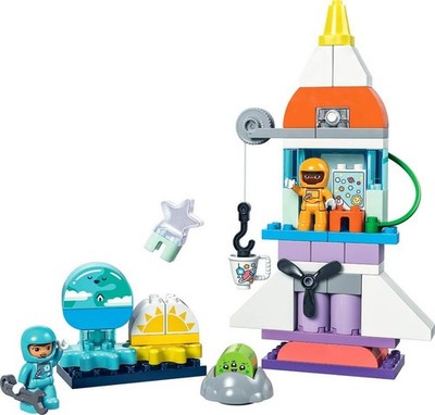 LEGO  10422 - 3-in-1-Spaceshuttle für viele Abenteuer - Duplo