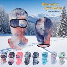 Winter Windproof Kids Balaclava Hat Fleece Ski Full Face Mask Cap Warm Snow Hood