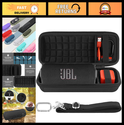 Hard Travel Case for JBL Flip 7/6/5 - Waterproof Portable Bluetooth Speaker Cove