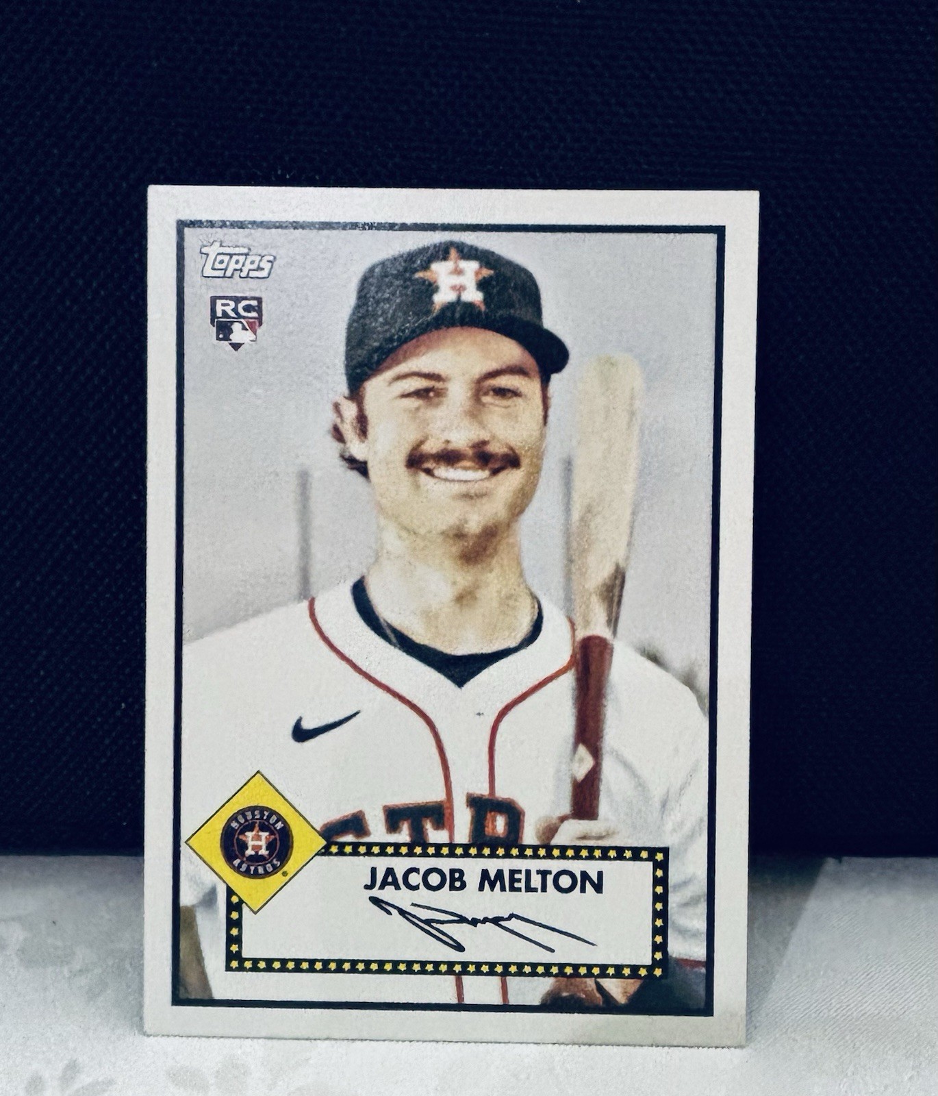 2026 Topps Series 1 Jacob Melton Houston Astros Rookie 1952 Variation #148