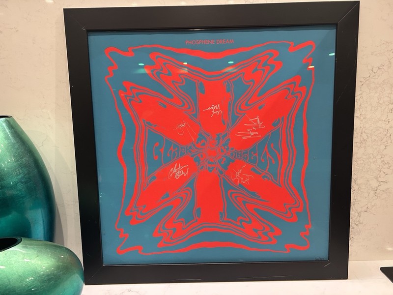 Rare 2010 Black Angels Phosphene Dream 66/300 Original Poster Band Autographed