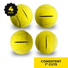 4 Precut Tennis Balls for Walkers – Walker Feet Covers & Floor Glide Protectors