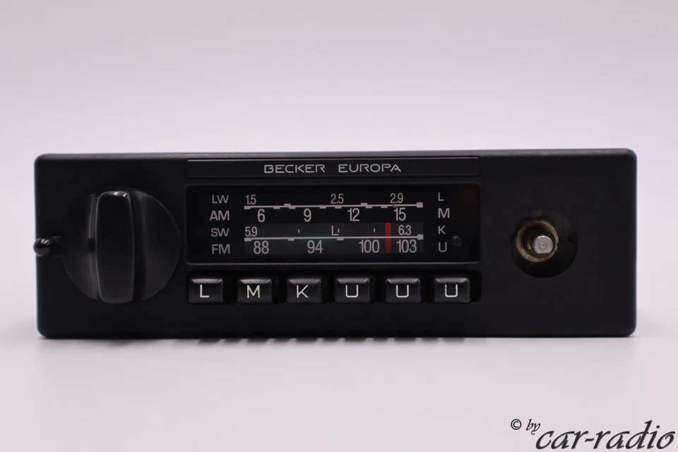 Becker Europa 460 Radio Classic Oldtimer LMKU Autoradio LMKUUU Vintage IN31 - Bild 4 von 4