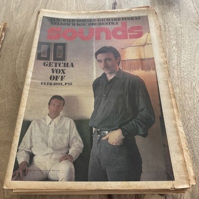 Sounds Newspaper - July 19th 1980 - Currie And Ure Front Cover