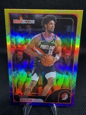 2025-26 Topps NBA Hoops Scoot Henderson Blue And Yellow Refractor /275 SP #85