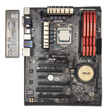 Asus Z97-A ATX Motherboard LGA1150 DDR3 w/ i7-4790k CPU  4x8GB RAM  I/O SHIELD