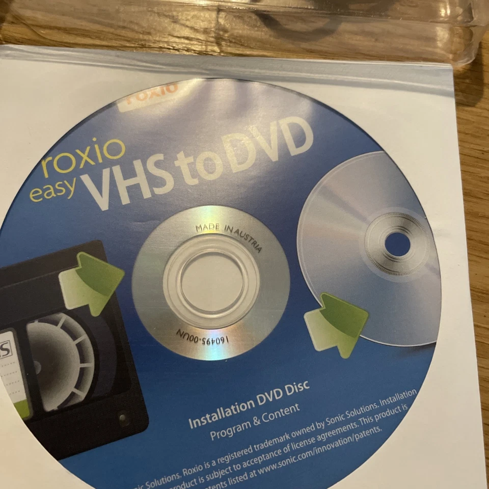 ROXIO Easy VHS to DVD for Windows Vista/XP/Windows 7 from VHS, Hi8, Video 8 - Image 3 of 4