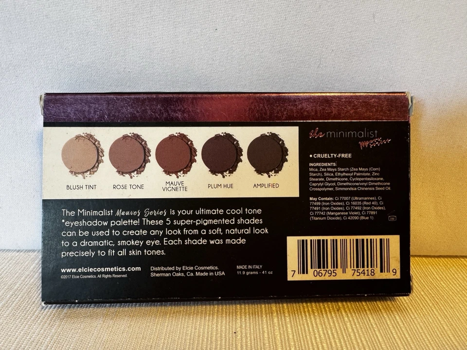 Elcie Cosmetics Minimalist Special Edition Eye Shadow Palette - Image 2 of 4