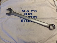 1947 Blue-Point Tools USA 1-1/8" SAE 12pt Combination Wrench OEX36