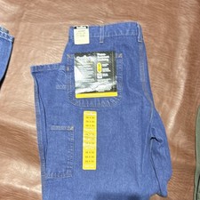 Carhartt FR Dark Wash Denim Carpenter Jeans M...