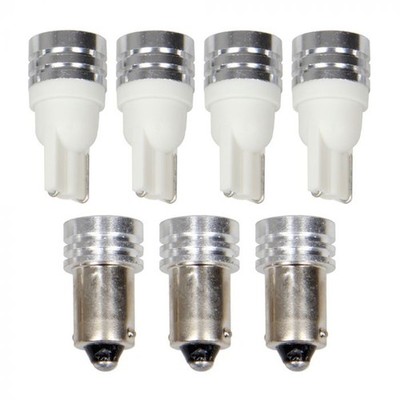 CJ Classics 3-Gauge Auxiliary Cluster LED Light Bulb Green Set Mustang 1971-1973