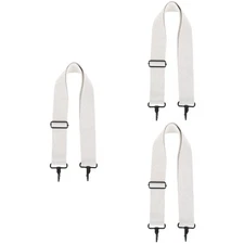 Set of 3 Waterproof Replacement Shoulder Strap Snare Drum Marching Band