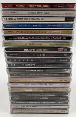 Rap Hip Hop CD Sammlung 21 Stück 90er Dr Dre Nas Rakim Redman Eazy E  EPMD