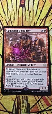 Gemcutter Buccaneer Commander: the Lost Caverns of Ixalan Regular Rare MTG NM 