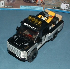 TOWN: CITY, ATV RACE TEAM SET 60148 - LEGO - 2017 - USED