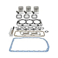 Basic In-frame Engine Rebuild Kit 201 Diesel Standard Pistons Fits Ford 4000