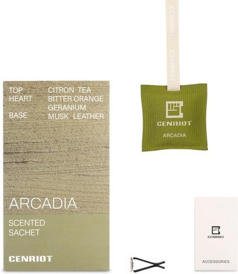 Car Air Freshener Sachet(Arcadia), Car Fragrance Diffuser, Natural Essential Oil