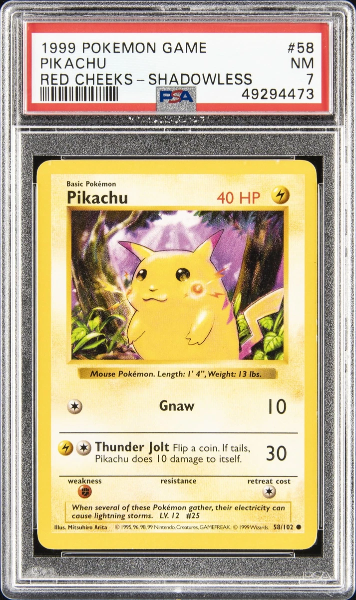 Pikachu Pokémon TCG Professional Sports Authenticator (PSA) Grade