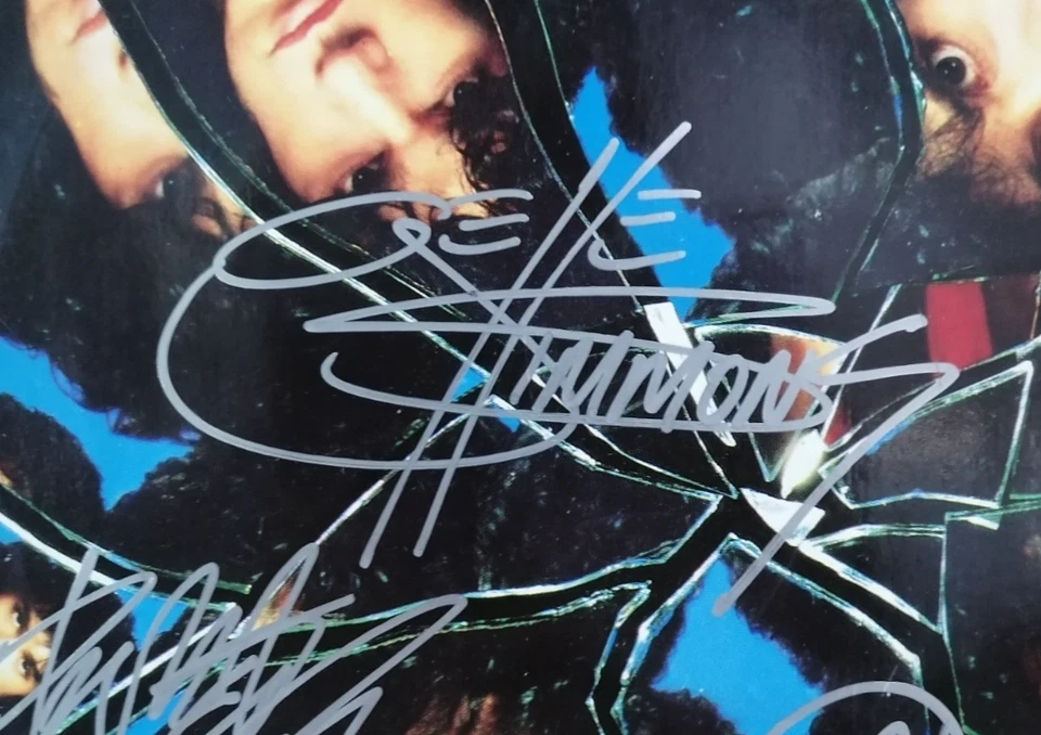 Kiss Crazy Crazy Nights 12" Single Fully Signed By Band A1 B1 Pressing - EX - Image 3 of 4