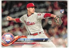 2018 Topps Yacksel Rios RC Philadelphia Phillies #551