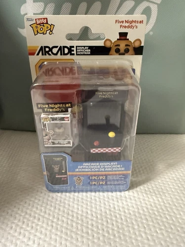 Freddy Fazbear Funko Pop! Bitty Arcade Display Wondercon 2025 Exclusive FNAF